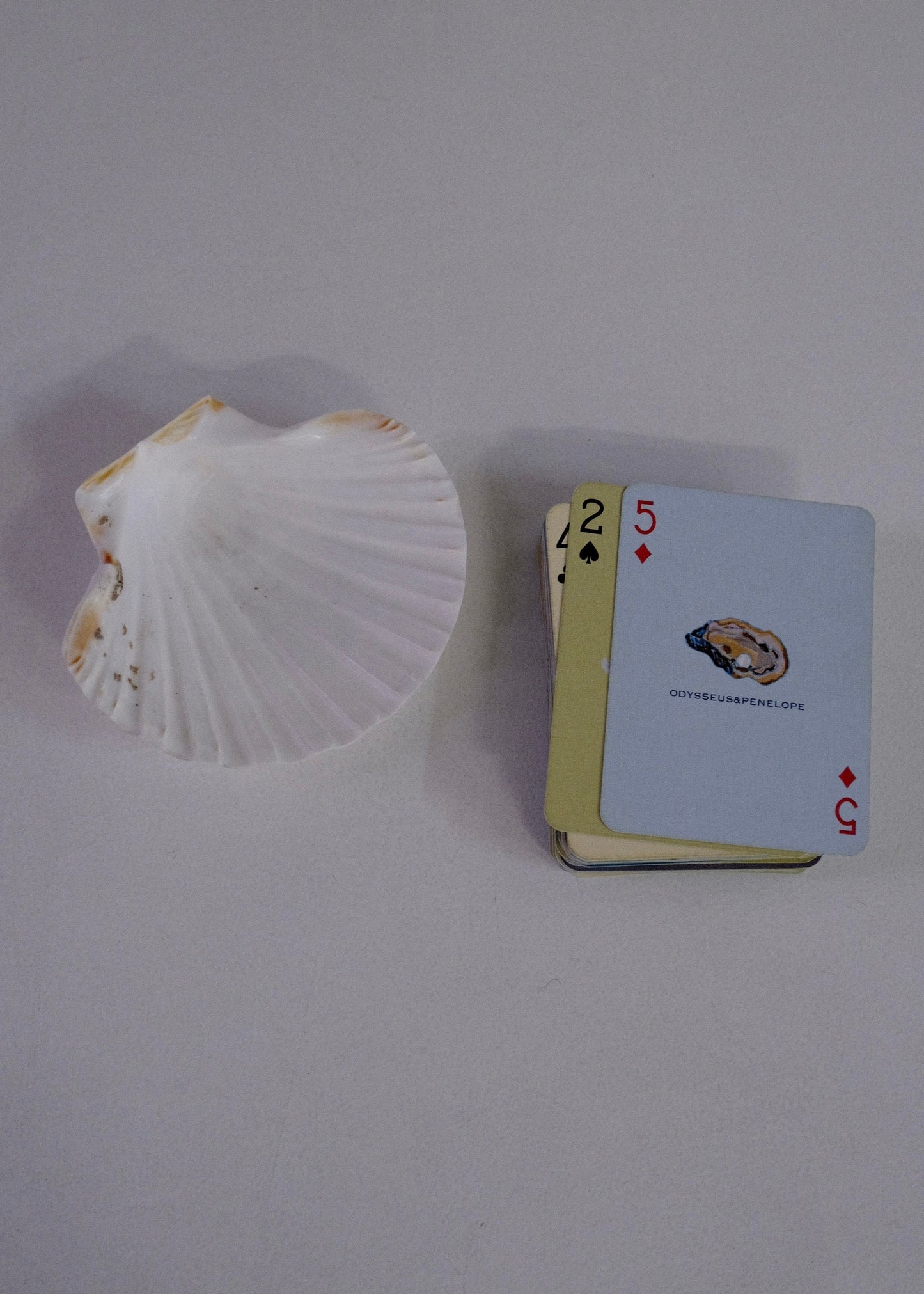 'By the sea with O&P' - Custom playing cards
