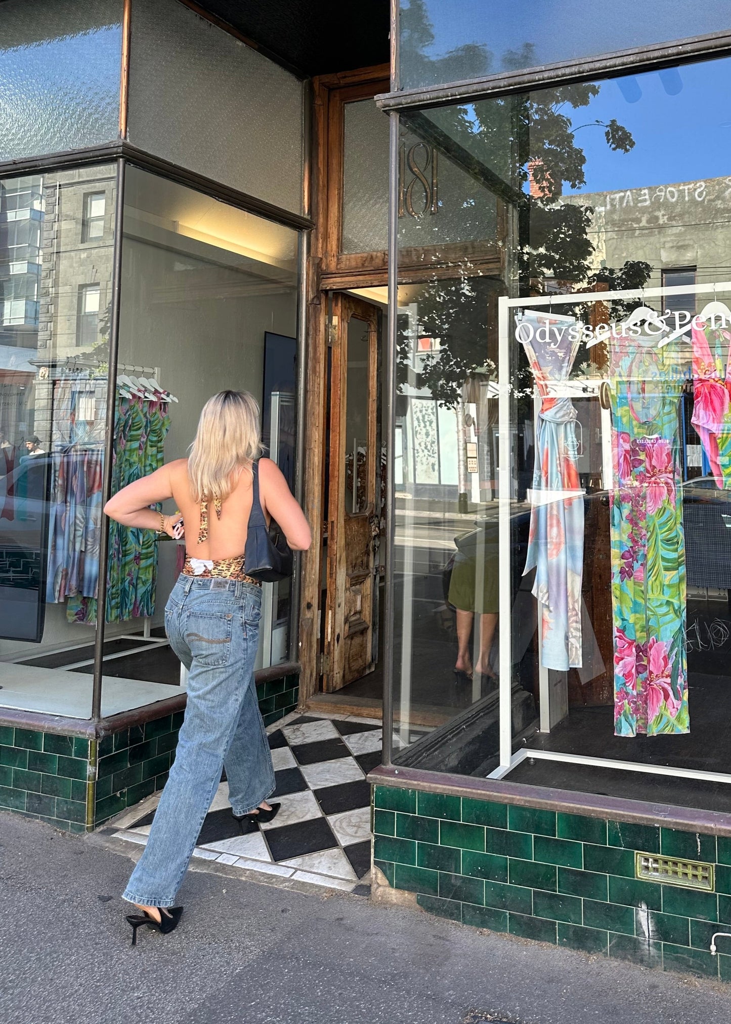 Leopard Hibiscus - one piece