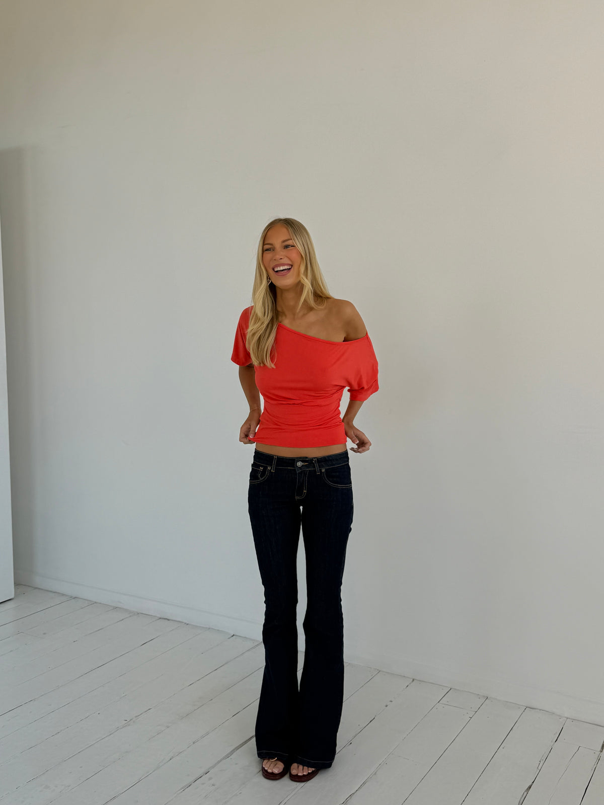Bamboo short sleeve - Peach
