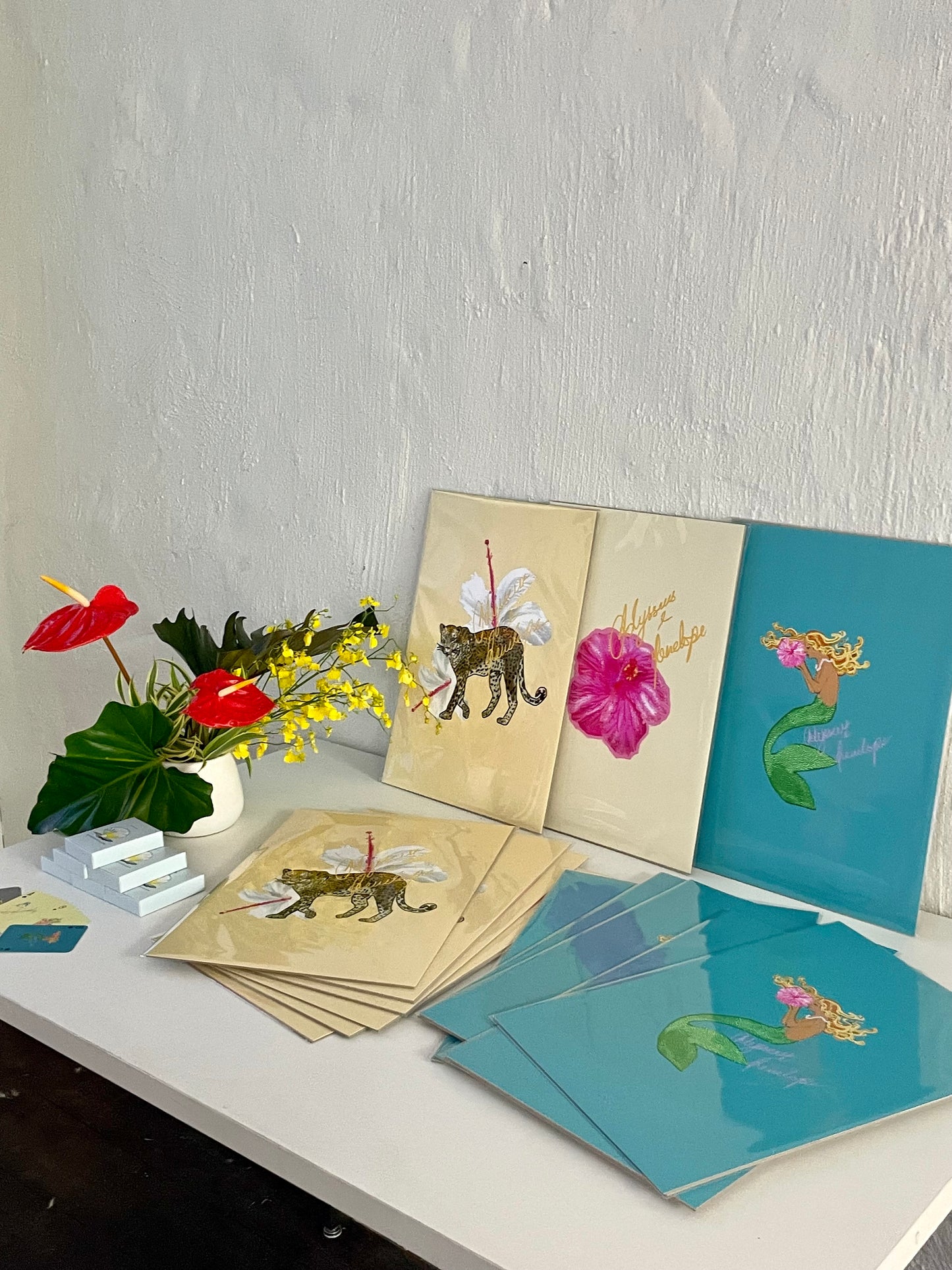 Hibiscus Shimmer - print