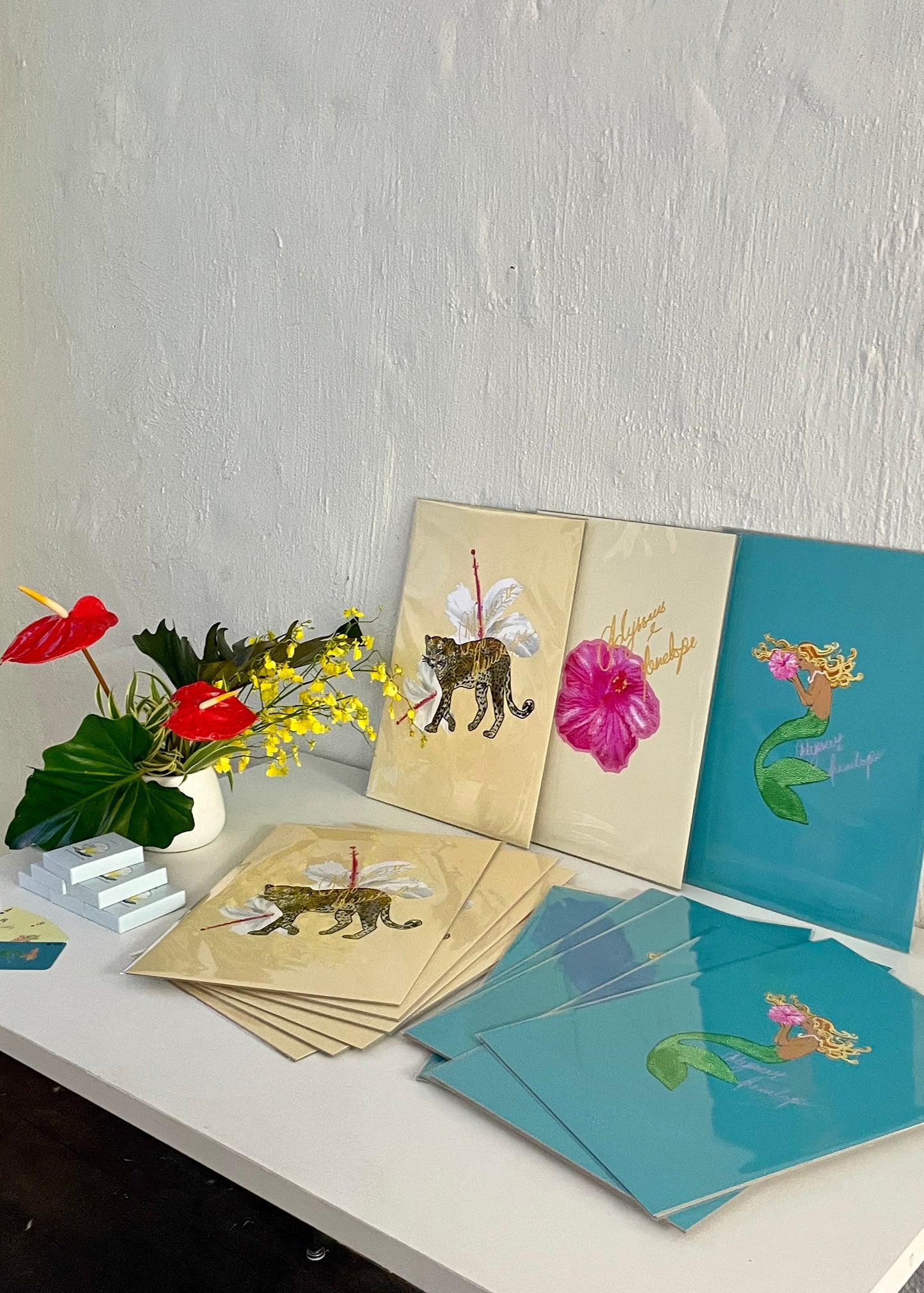 Hibiscus Mermaid - print