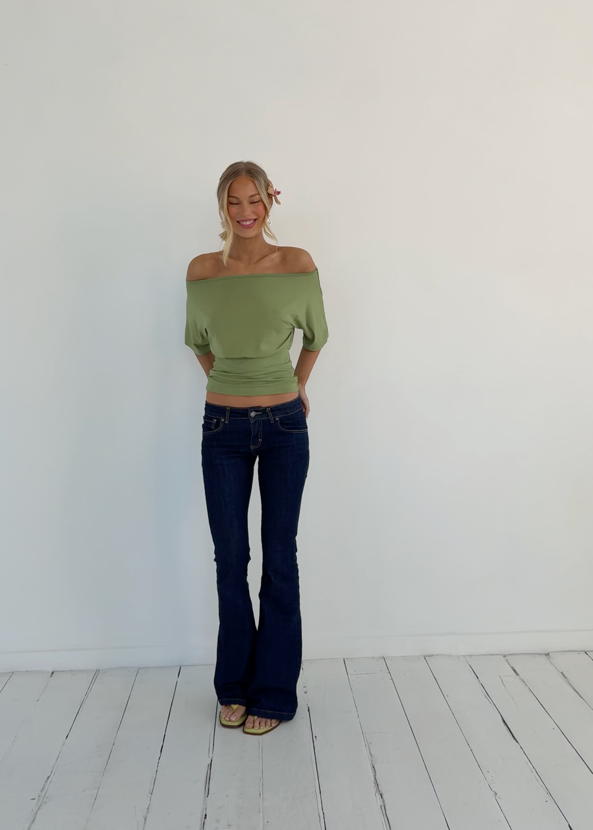 Bamboo short sleeve - Olive