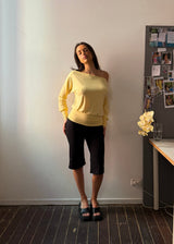 Bamboo Slouch top - Butter