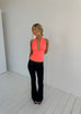 Halter top - Coral
