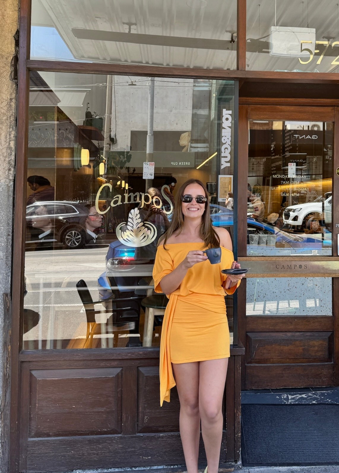 Slouchy Bamboo mini dress - Mango