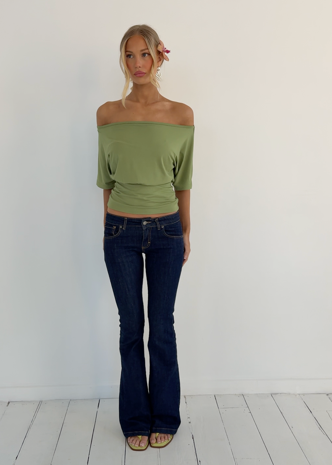 Bamboo short sleeve - Olive